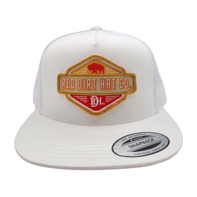 Red Dirt Niner White Cap