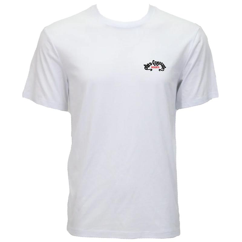 Hooey Men's Bad Company White Party Animal Tee