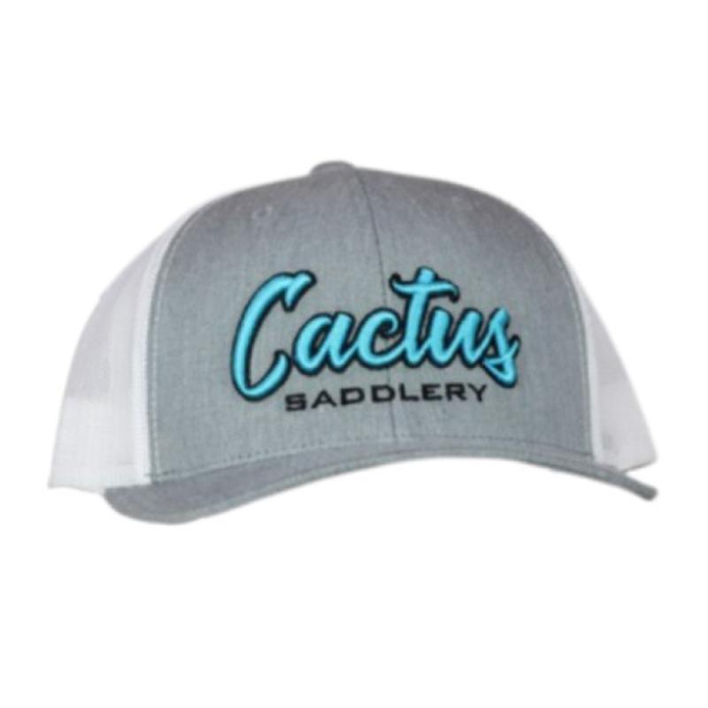 Red Dirt Cactus Heather Grey & White Cap