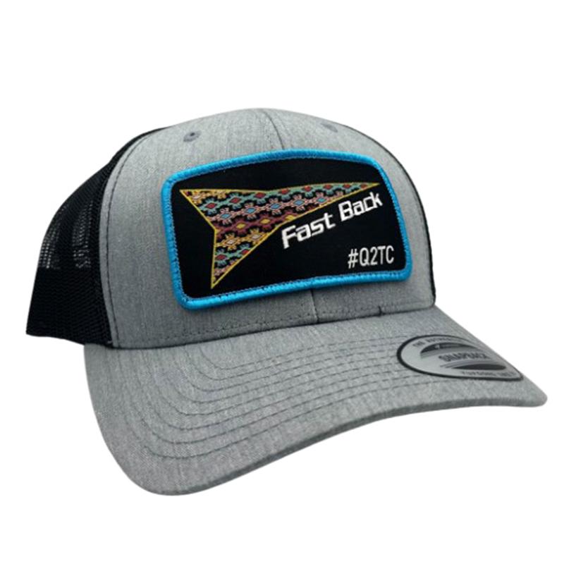 Red Dirt Fast Back Aztec Grey & Black Cap