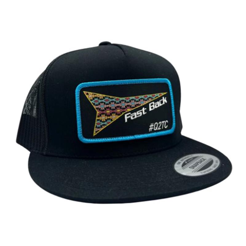 Red Dirt Fast Back Black Aztec Cap
