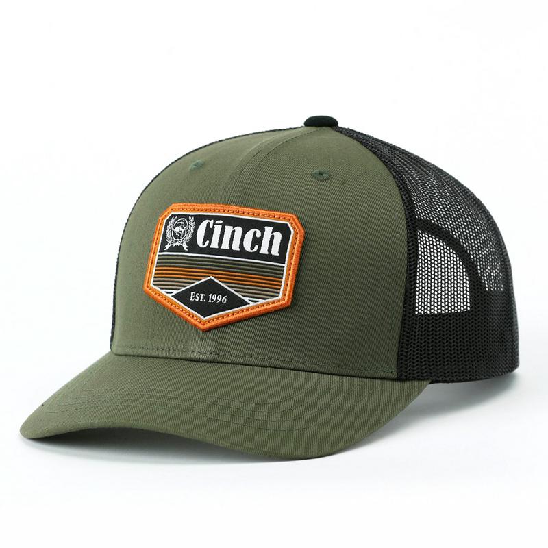 Cinch Olive/Black Cinch Cap
