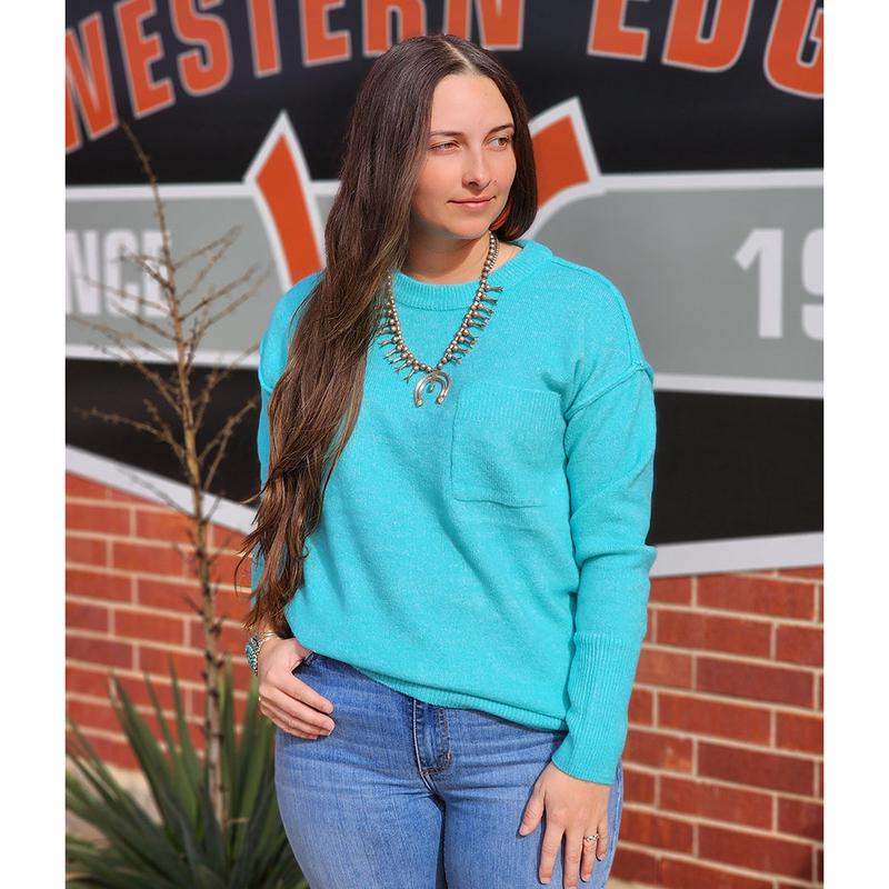 Zenana Women's Mint Sweater