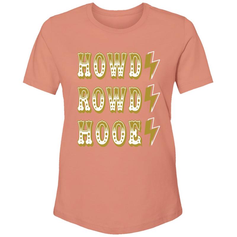 Hooey "Howdy Rowdy Hooey" Terracotta T-Shirt