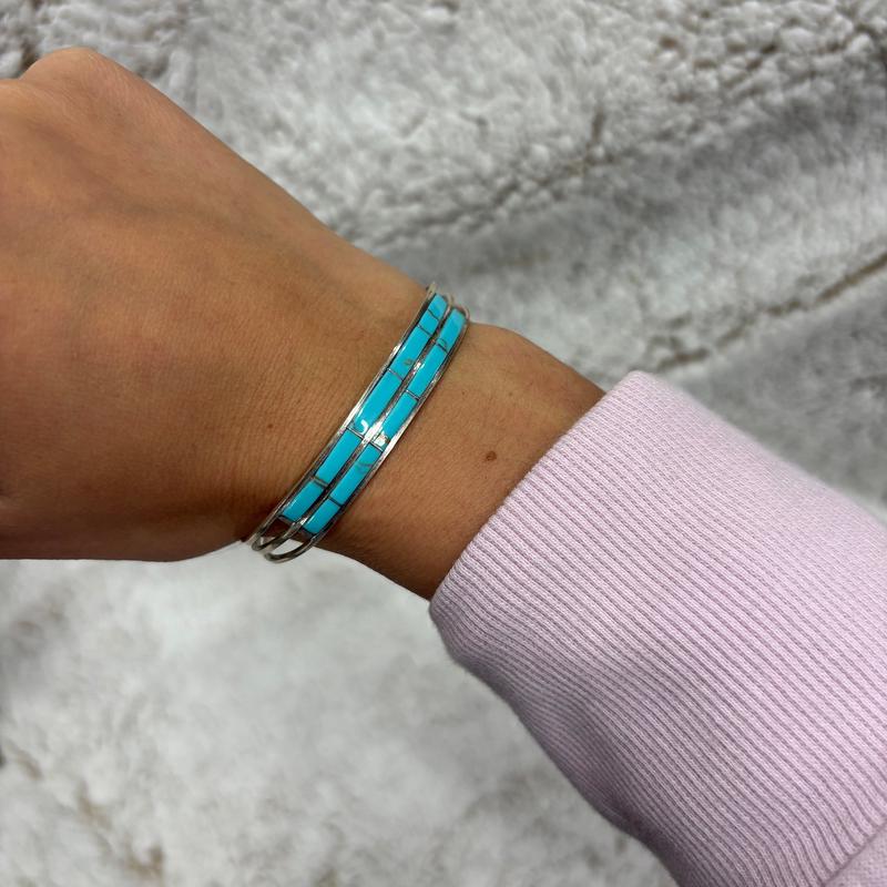 "Jovie" Kingman Turquoise Bracelet