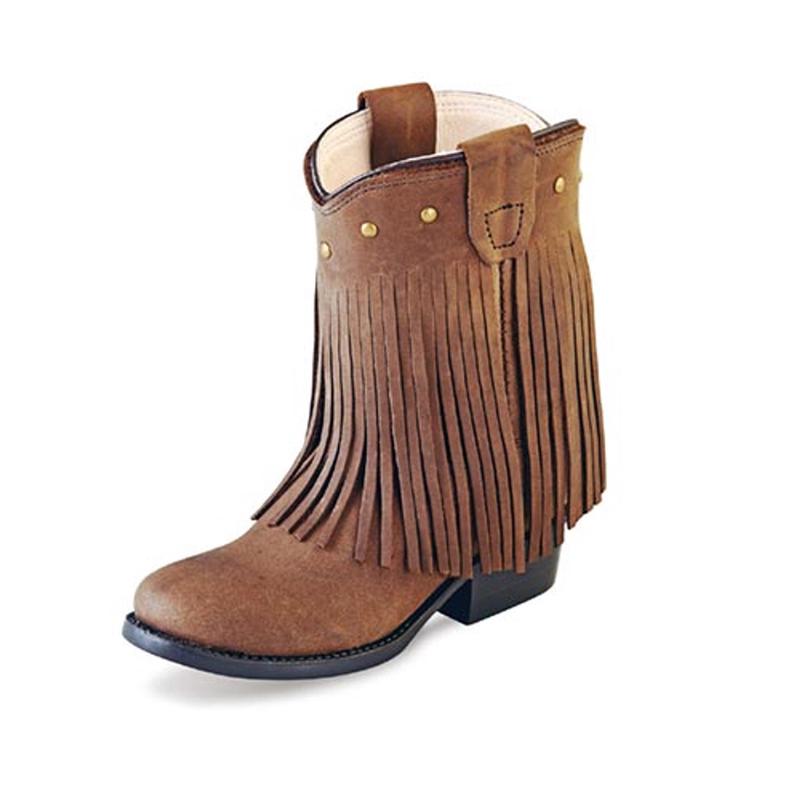 Old West Kids/Toddler Fringe Western Boots