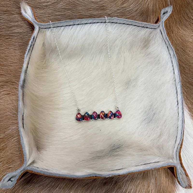 "Figi" Spiny Dahlia Necklace