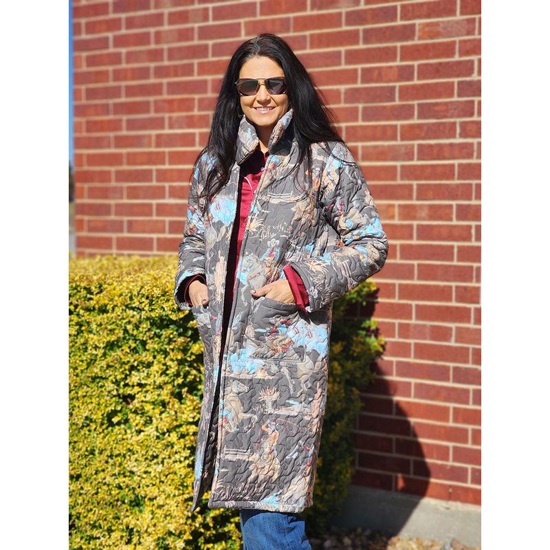 Women's Birdie Charcoal Duster Jacket