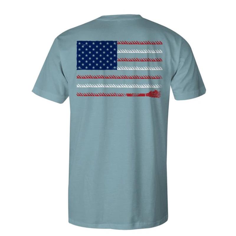 Hooey Liberty Roper Denim Pocket Tee