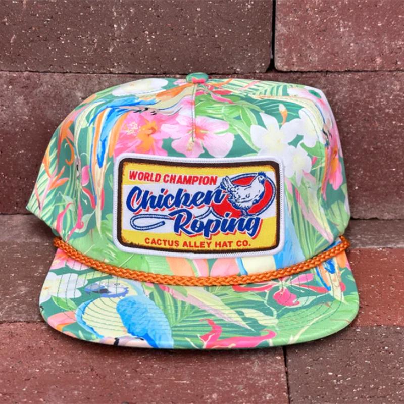 Cactus Alley Tropical Chicken Roping Cap