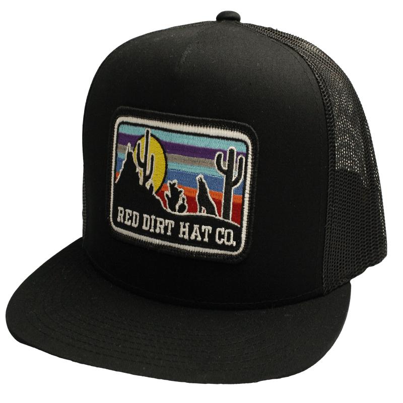 Red Dirt Coyote Patch Black/Black