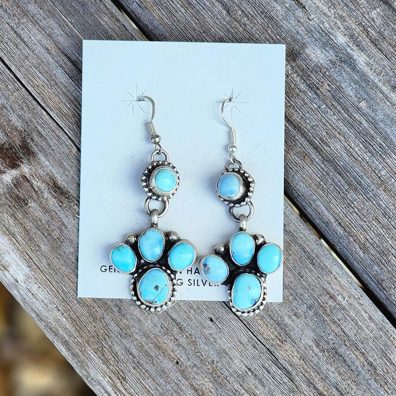 " Briggs " Golden Hills 5 Stone Dangles