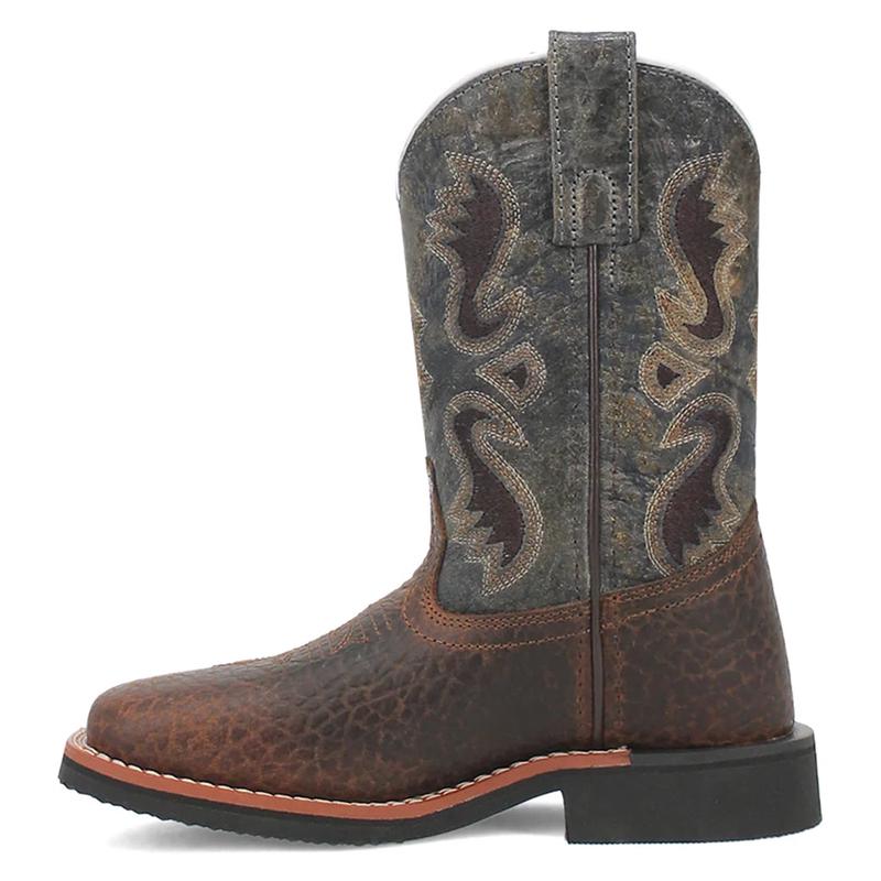 Dan Post Creek Leather Kid's Square Toe Boot