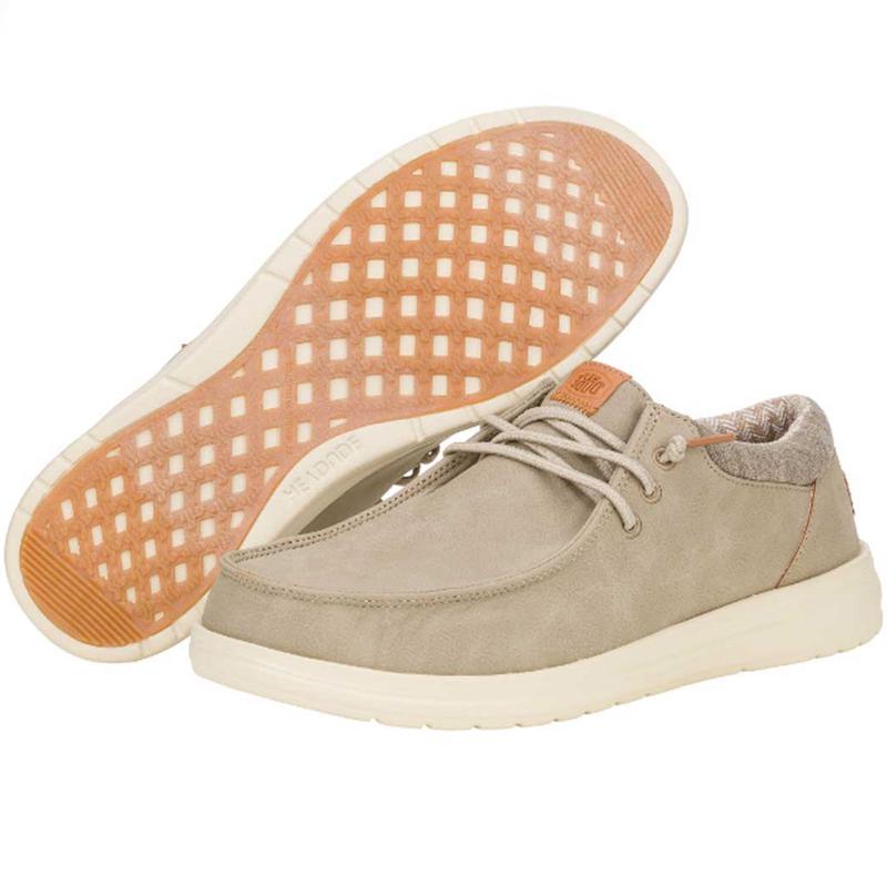 Hey Dude Paul Classic Taupe and Grey Shoe
