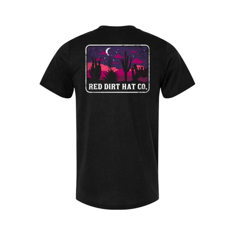 Red Dirt Hat Co Men's Black Night Fall Tee