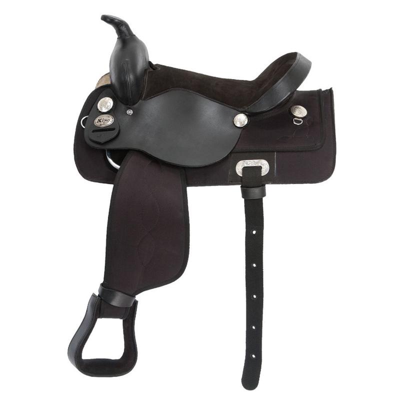 King Series Youth Wide Krypton All Around Saddle