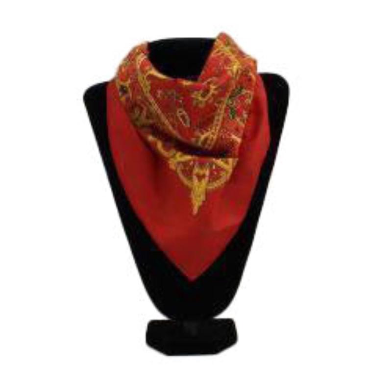M & F Western Red & Black Bandana