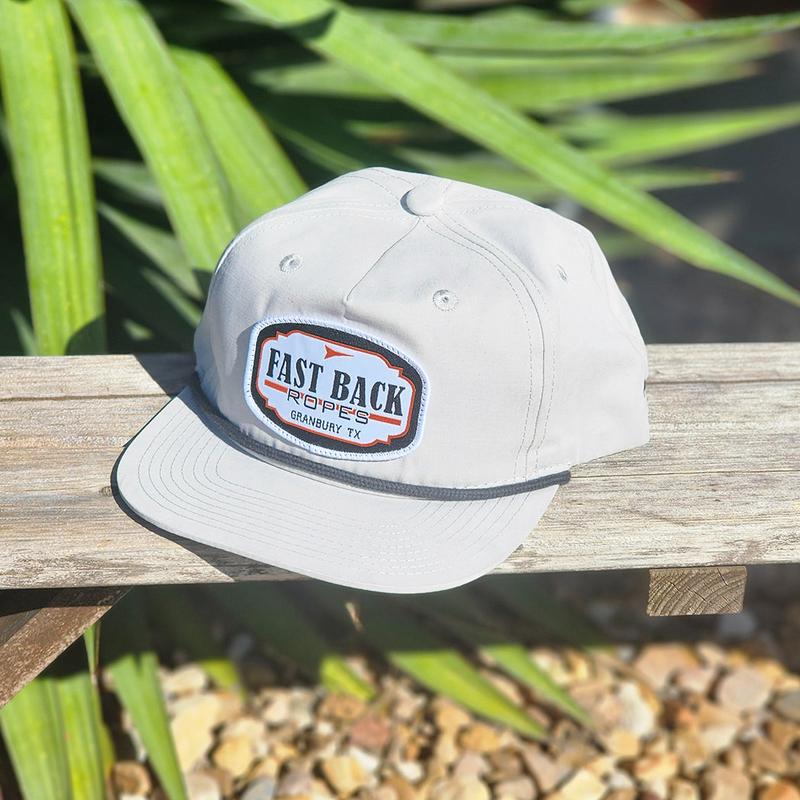 Red Dirt Fast Back Ropes Grey Cap