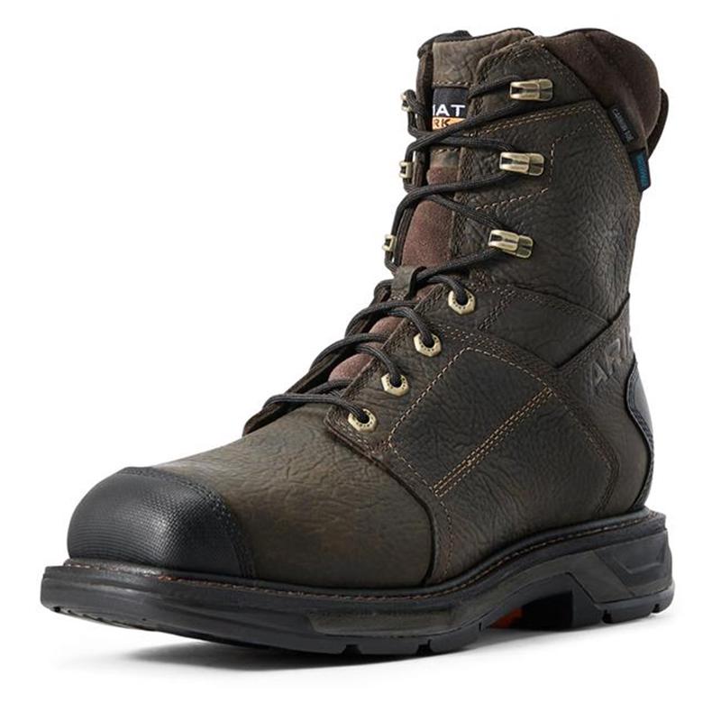Ariat Men's 8" WorkHog H20 Carbon Toe Boot