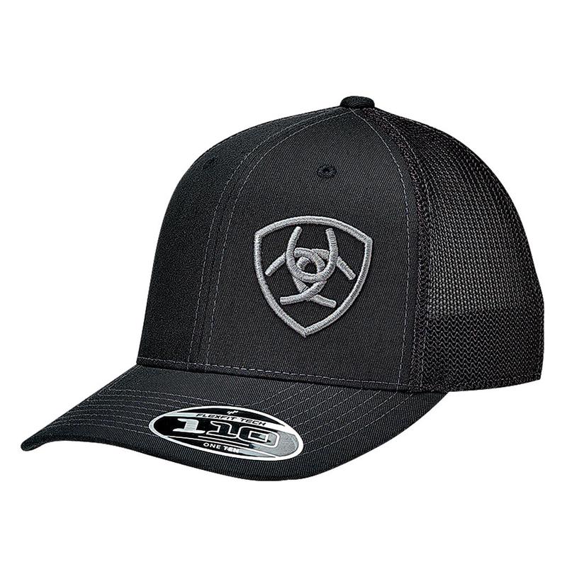 Ariat Black & Grey Logo Cap