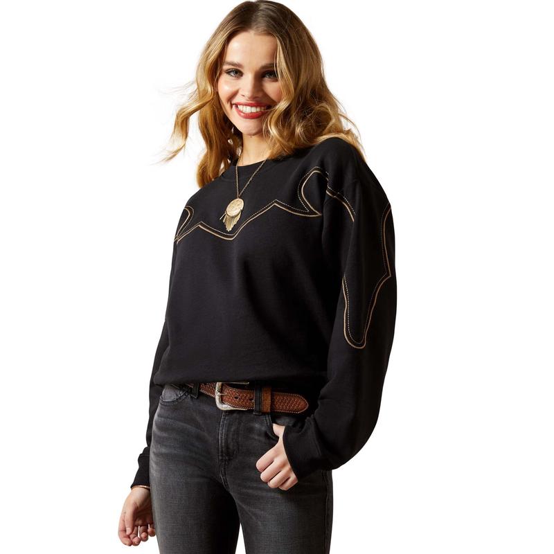 Ariat Women's Hickory Crewneck Sweatshirt
