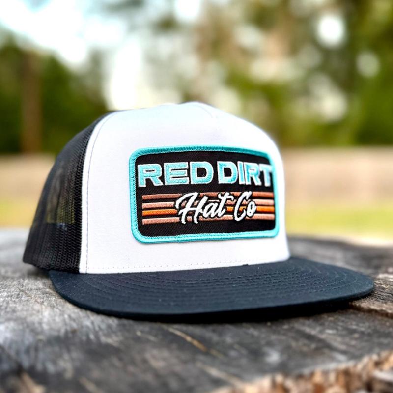 Red Dirt Between The Line Black Cap
