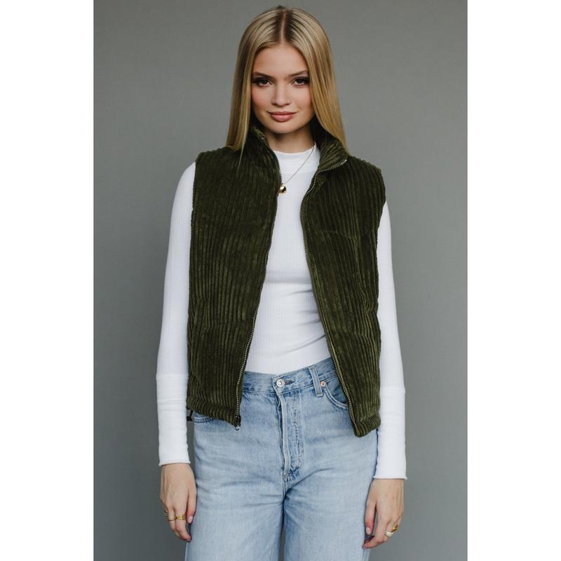 Women's Corduroy Vest