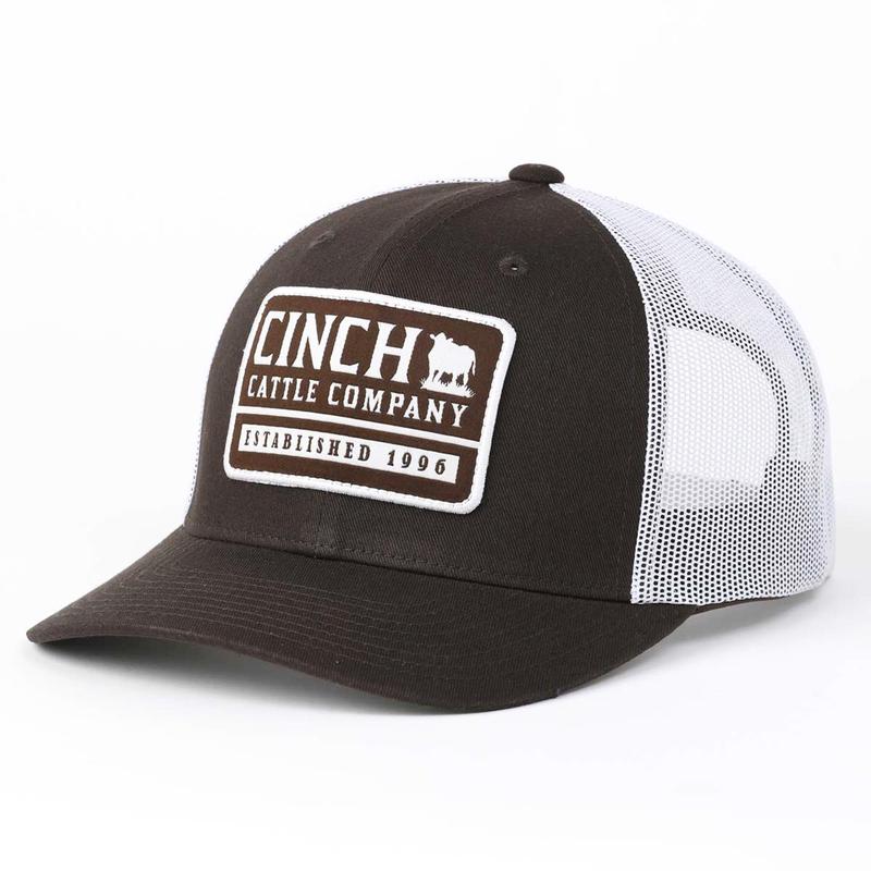 Cinch Brown Cattle Co Cap