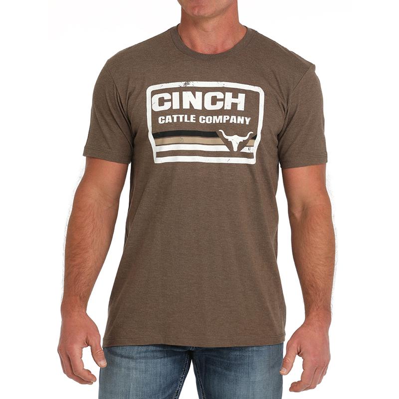 Cinch Men's Brown Cattle Co T-Shirt