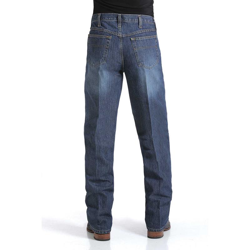 Cinch Men's Dark Stone Black Label Jeans