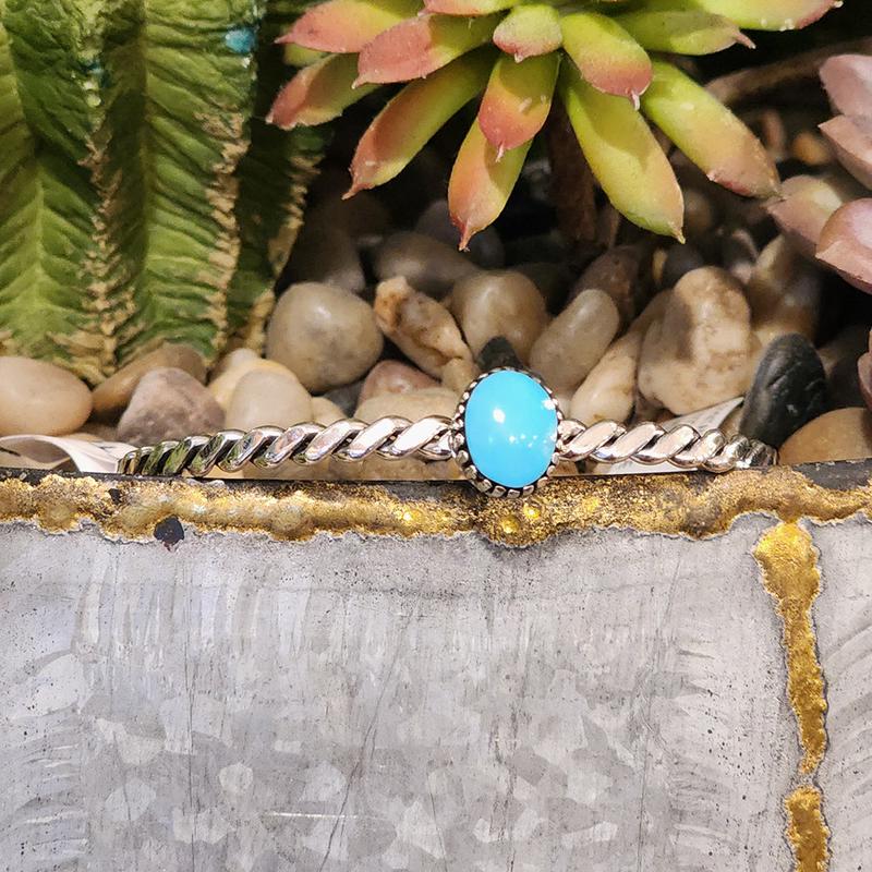 " Kingsley " Kingman Turquoise Cuff