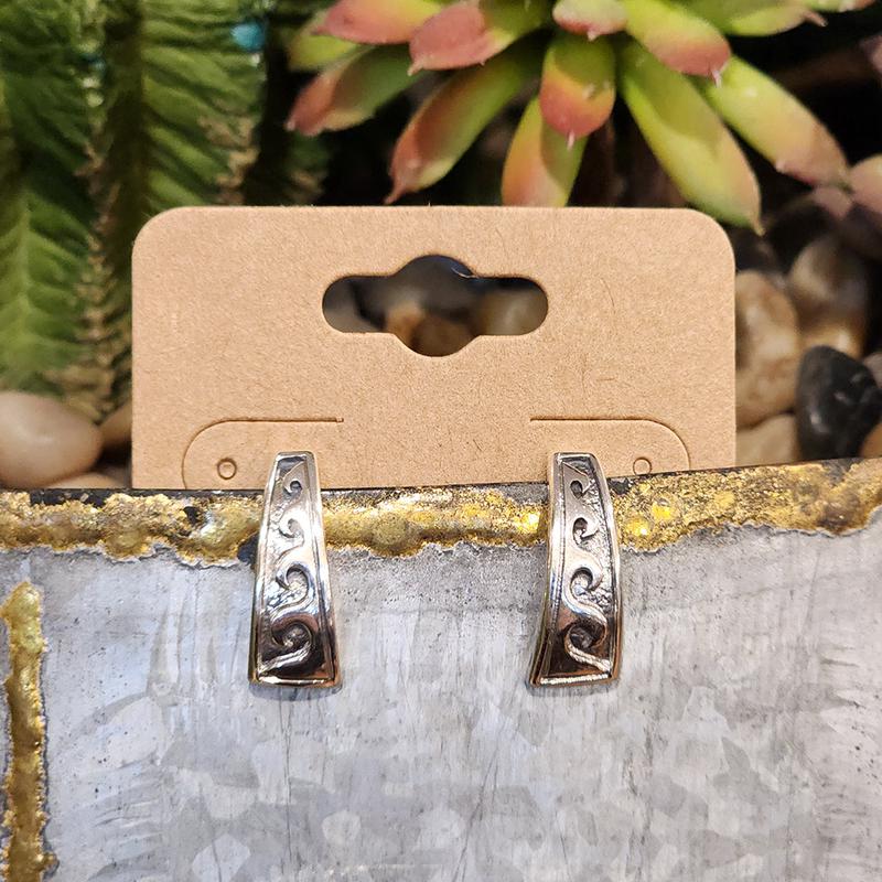 " Vera " Silver Earrings