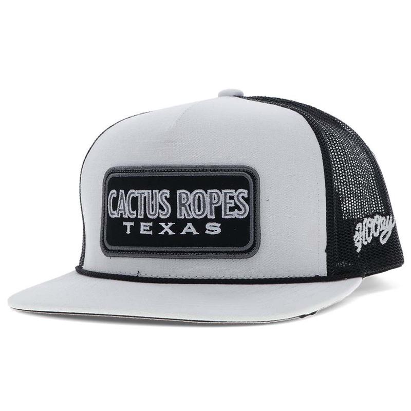 Hooey Cactus Rope White/Black Cap