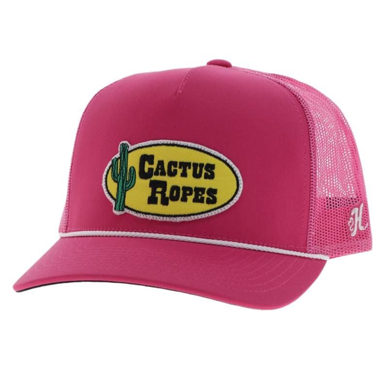 Hooey Cactus Ropes Pink Cap