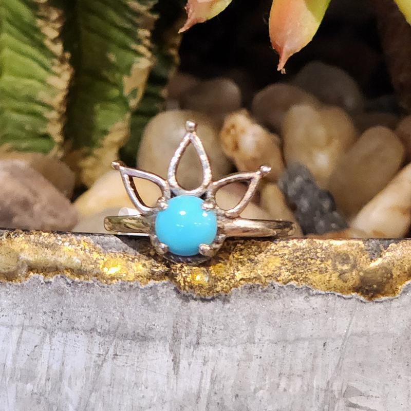 " Patty " Kingman Turquoise Ring