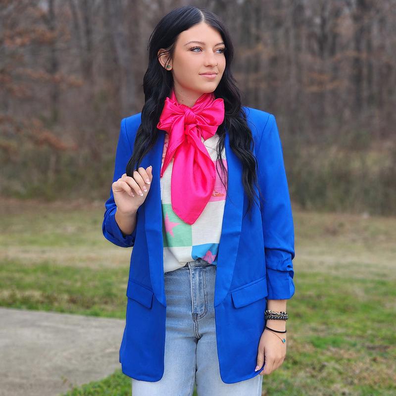 Tailored Blue Blazer