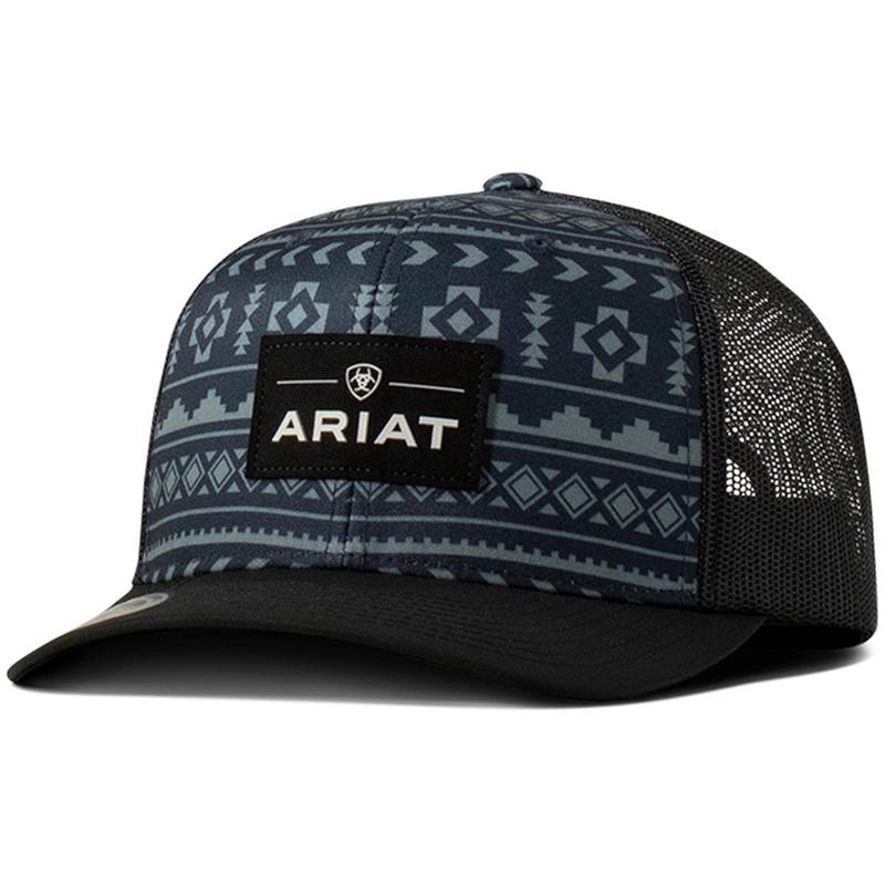 Ariat Navy & Grey Aztec Cap