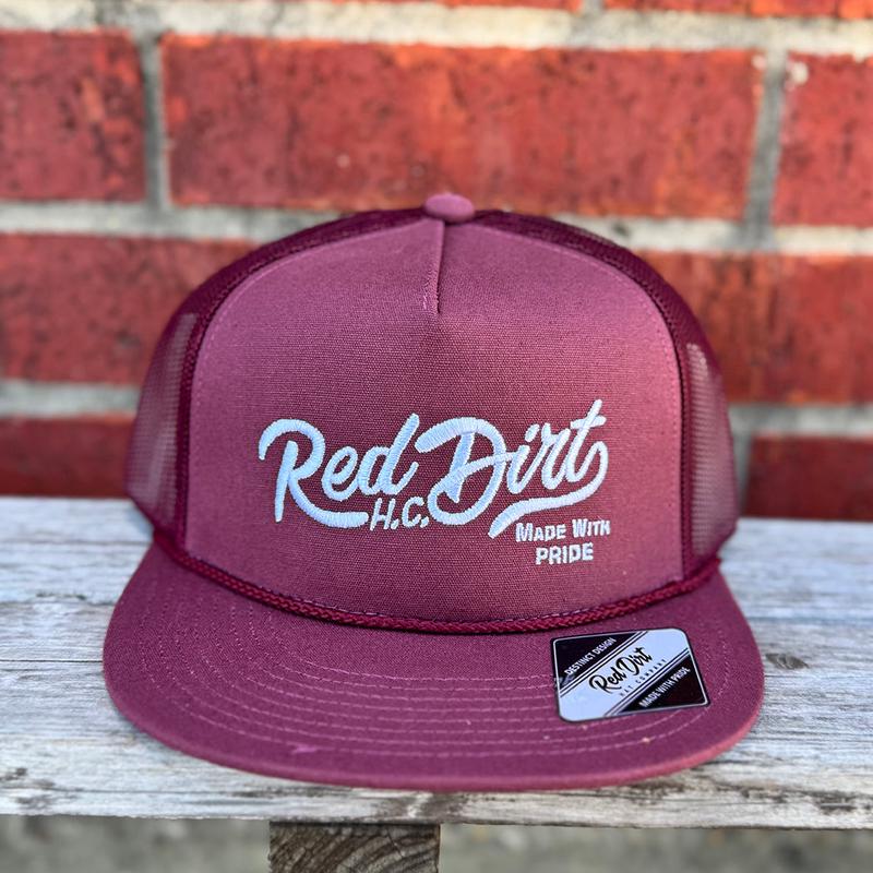 Red Dirt Designs Over The Top Maroon Cap