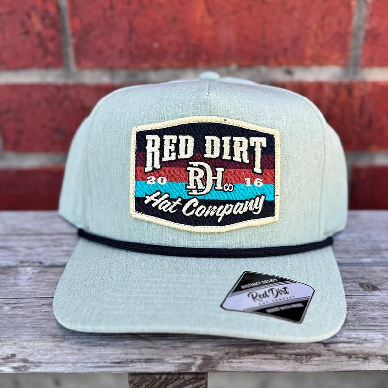 Red Dirt Hats "Bandit" Mint Color Non-Mesh Back