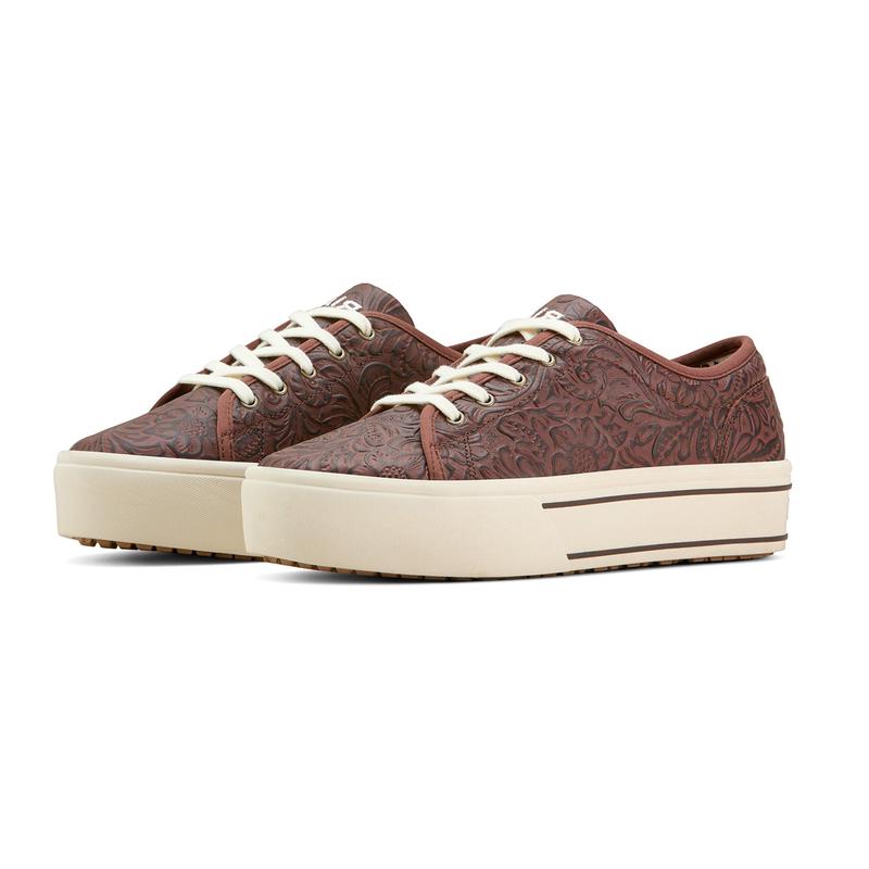Ariat Women's Skylar Embossed Brown Shoe