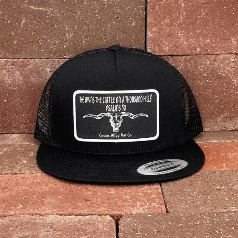 Cactus Alley Black Mesh Psalms 50 Cap