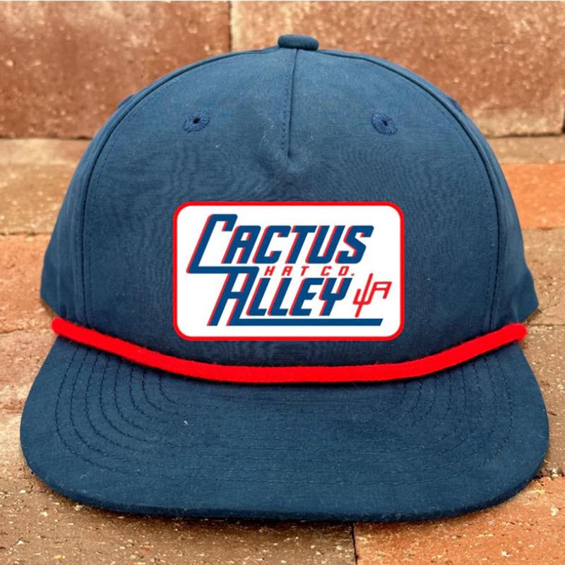 Blue/Red Retro Snapback Cap