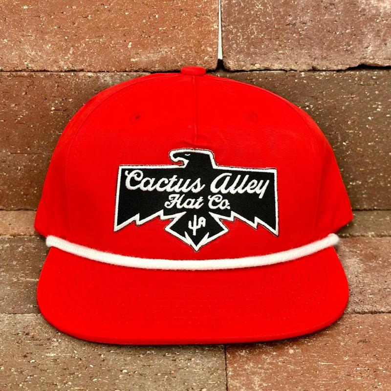 Cactus Alley Red & White Thunderbird Cap