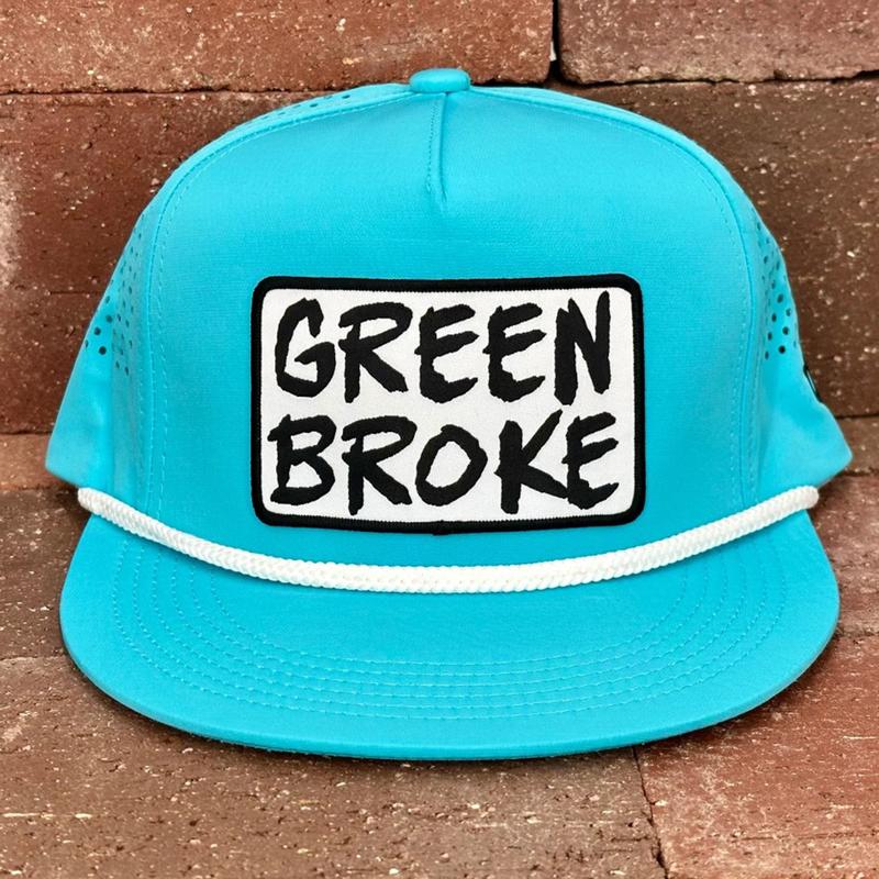 Cactus Alley Turquoise "Green Broke" Cap