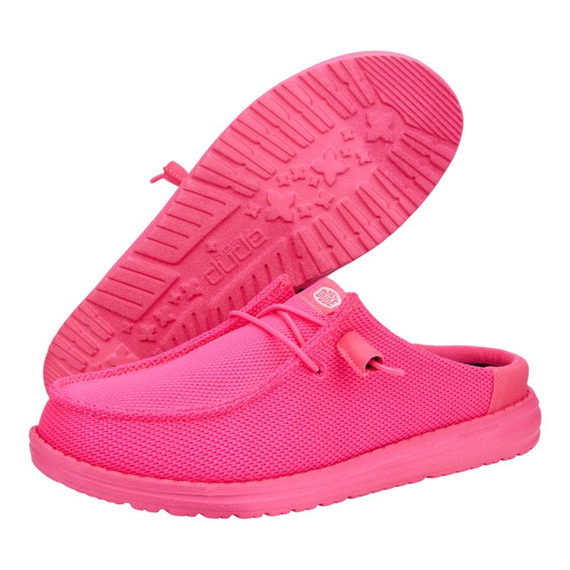 Hey Dude Wendy Slip Electric Pink Casual