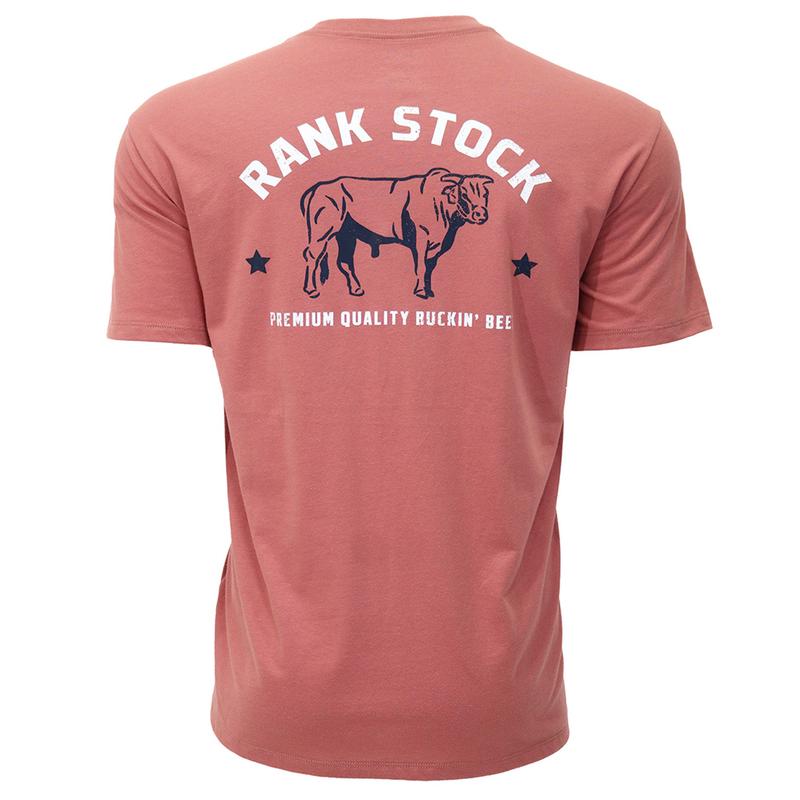 Hooey "Charbray" Light Mahogany Logo T-shirt