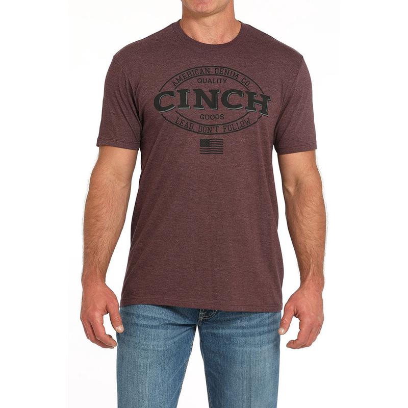 Cinch Mens Lead Don't Follow Tee