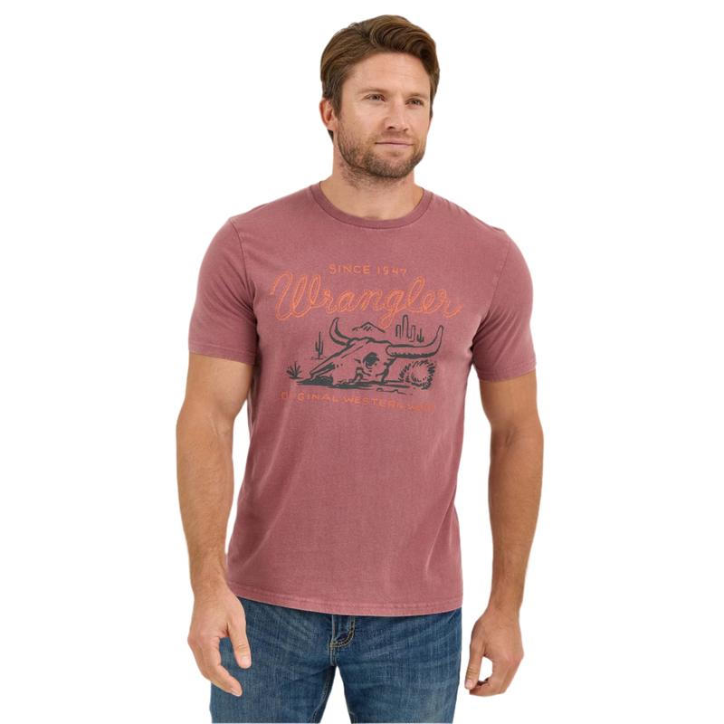 Wrangler Men's Mineral Wash Graphic Tee