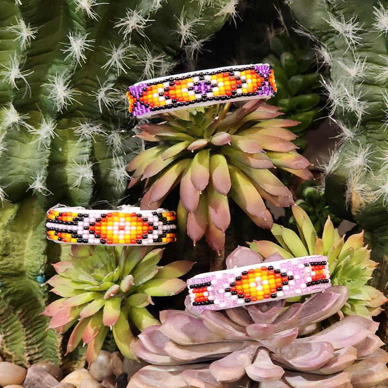 Zuni Beaded Baby Cuff