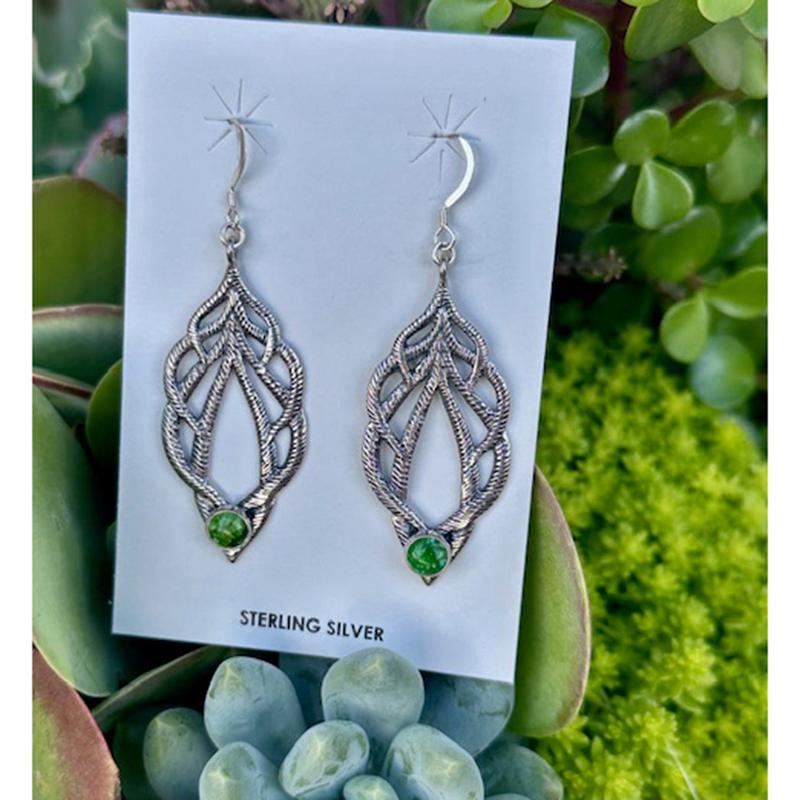 "Billie" Sonoran Gold Silver Earrings